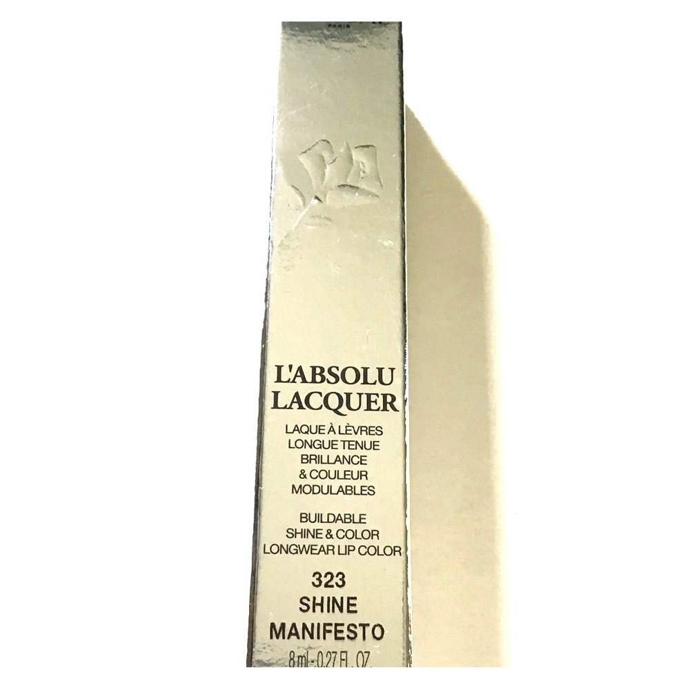 LANCÔME L’ABSOLUT LACQUER LIP GLOSS SHINEMANIFESTO